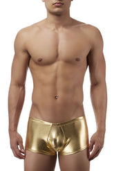 Male Power 153070 Heavy Metal Mini Short Boxershorts Farbe Gold